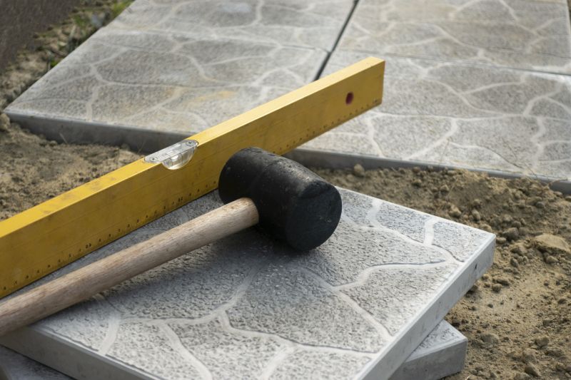 Stone Base Installation
