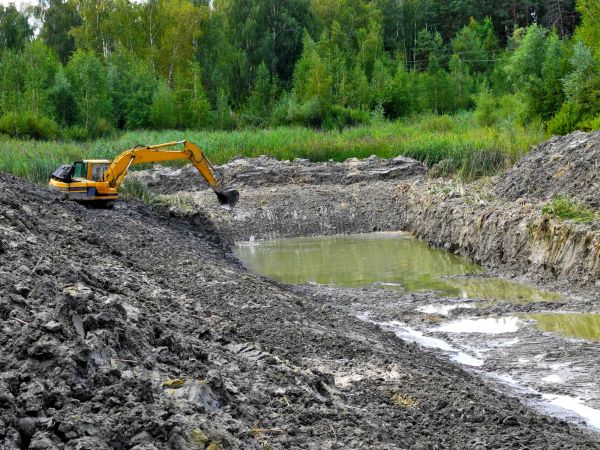 Fish Pond Digging in Columbia