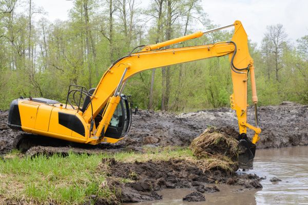 Pond Excavation in Columbia