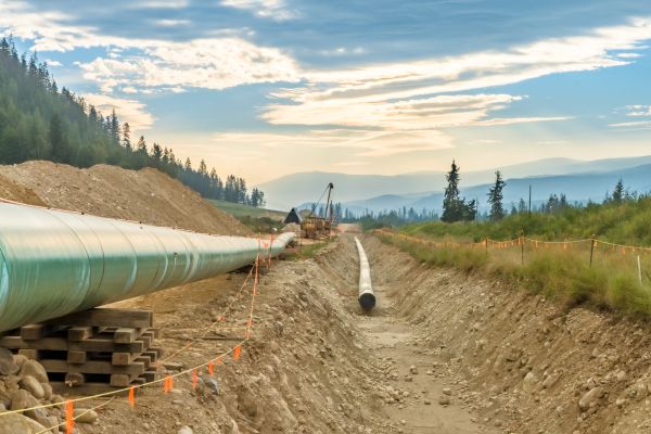 Pipeline Excavation in Columbia