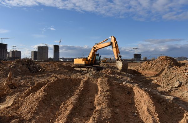 Drainage Trench Excavation in Columbia