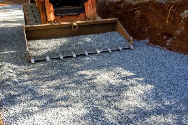 Gravel Driveway Rut Repair in Columbia