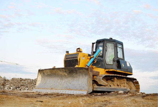 Bulldozer Land Excavation in Columbia
