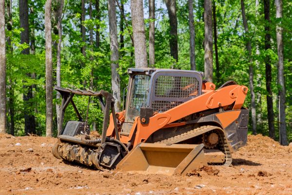 Bulldozer Land Leveling in Columbia