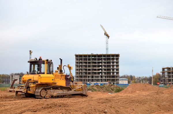 Construction Site Grading in Columbia